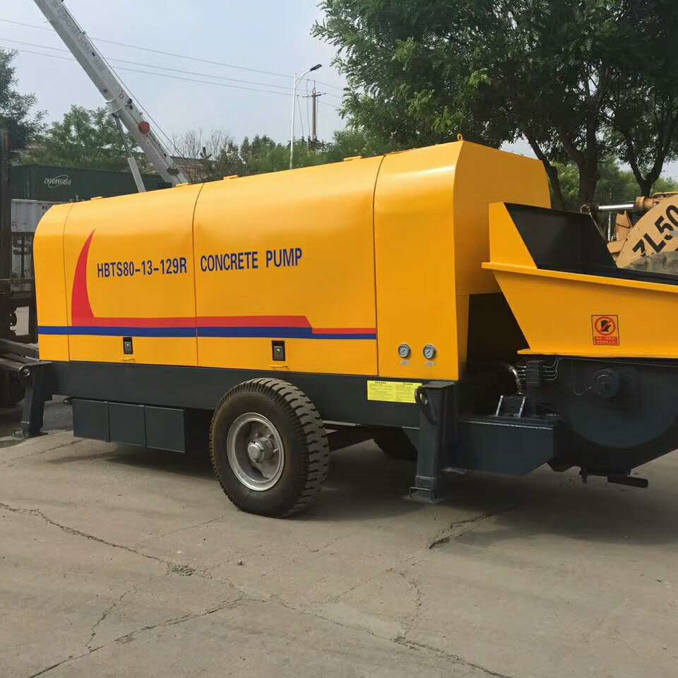 柴油混凝土输送泵 混凝土拖泵80 大型柴油机拖泵 煤矿混凝土泵