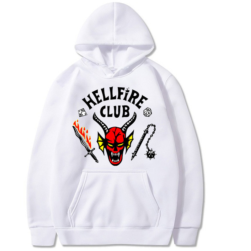 Stranger Things 4 Hellfire Club T-Shirt 3D Sweatshirt Fleece Hoodie Stranger Things 4 Hellfire Club T-Shirt 3D Sweatshirt Fleece Hoodie