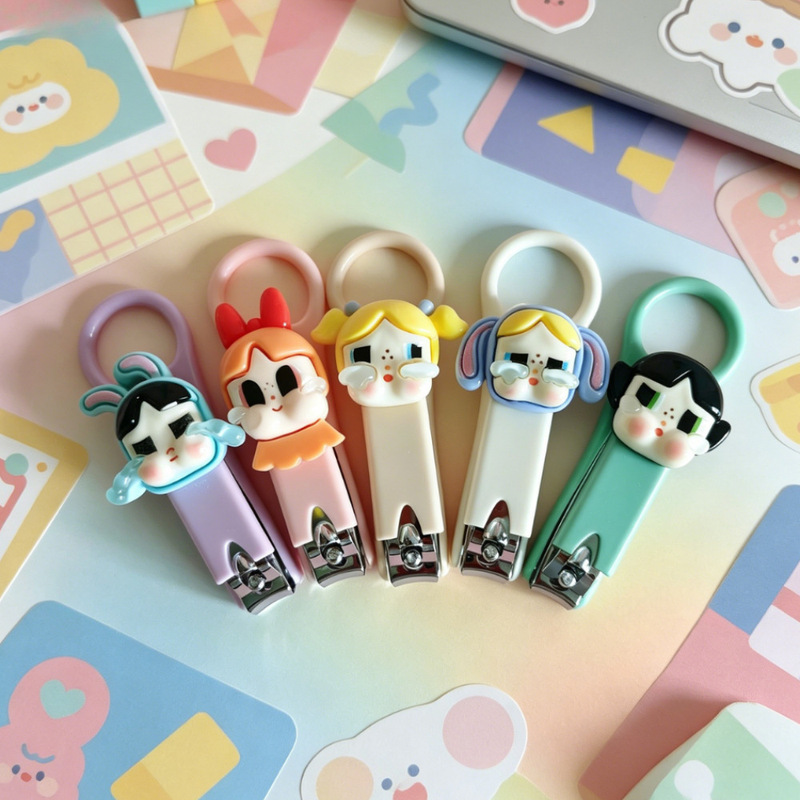 Cute Cartoon Crying Baby Acrylic Nail Clipper Portable Nail Cutter Household Stainless Steel Nail Clipper Cute Cartoon Crying Baby Acrylic Nail Clipper Portable Nail Cutter Household Stainless Steel Nail Clipper
