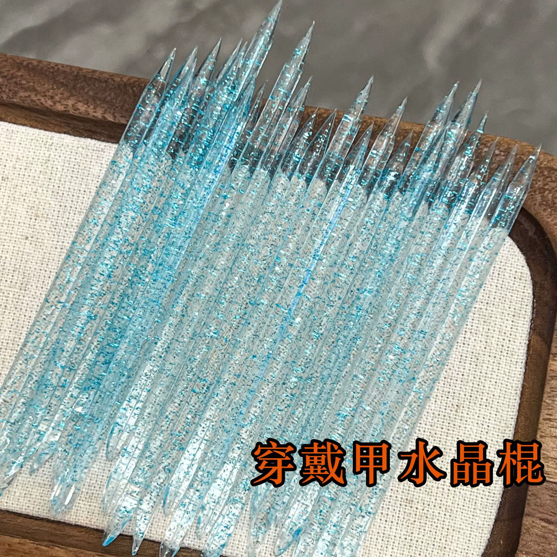 Инструменты для нейл-арта, палочки для дизайна ногтей, хрустальные палочки, аппликаторы для страз, разноцветные двусторонние пушеры для кутикулы, цветные накладные ногти 7,5 см оптом.