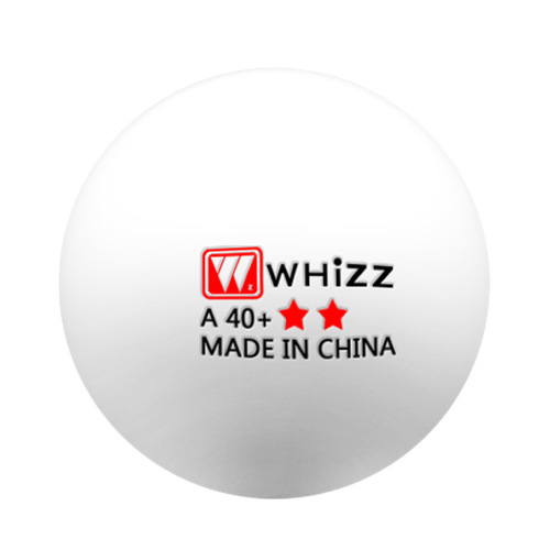 Wholesale and dropshipping of 40+ seamless yellow and white WOZI Grade 2 star training three-star ping pong balls made of ABS new material