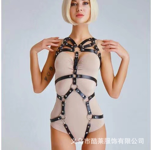 Nueva Fábrica de la Reina de cuero ropa de cuero de las mujeres traje cinturón de cuero ropa de rendimiento de la etapa al por mayor