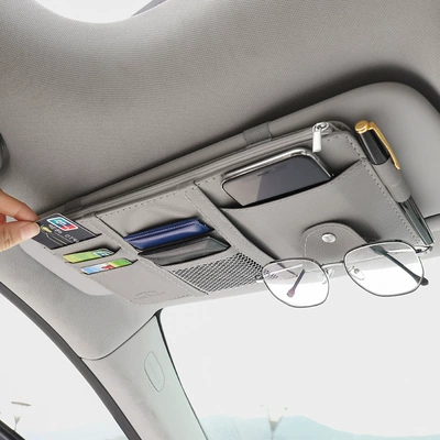 Multimediya və saxlama aksesuarları — Sun Visor Storage Clip, Multi-Functional