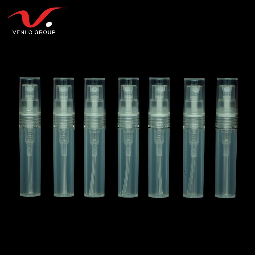 云路 2ml螺口喷雾瓶 香水瓶迷你塑料喷雾瓶分装瓶试用装瓶 可重复