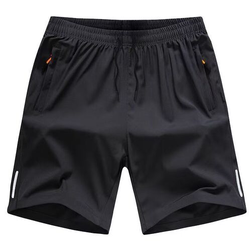 Ice silk five-pocket thin quick-dry casual outerwear men's shorts dad outerwear loose trendy new big pants
