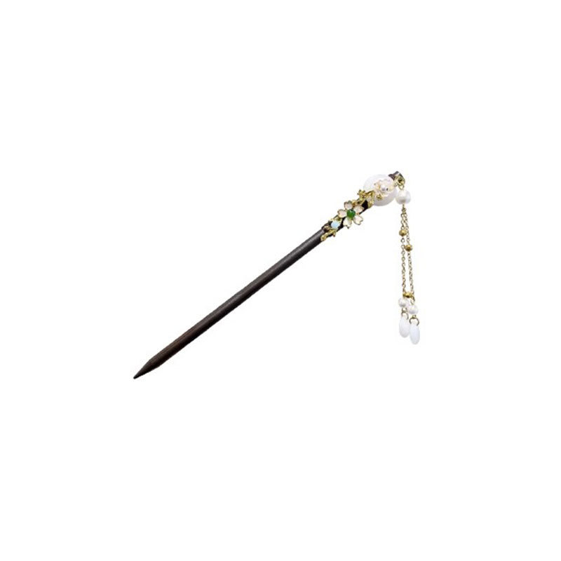 Nuevo estilo chino flange flores alfileres de cabello de alta calidad mujer cabeza trasera alfileres de cabello chino cheongsamos alfileres de cabello tocado