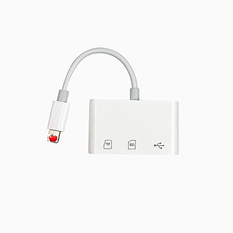 Подходит для Apple мобильного телефона OTG считыватель карт три-в-одном Type-C к USB 3.0 ротор SD/TF карта к проводке