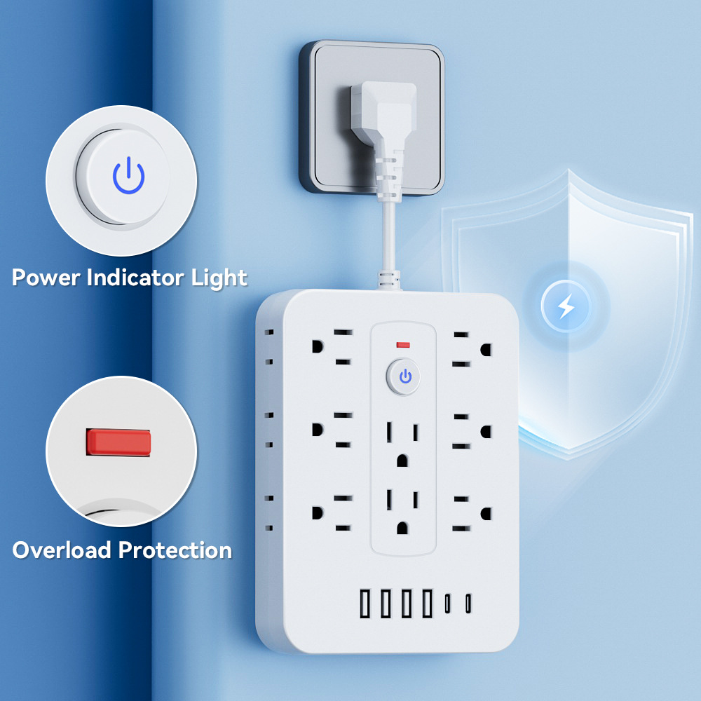 Gran explosión estándar de EE.UU. Canadá enchufe Amazon EE.UU. exclusivo para estándar de EE.UU. poroso USB México