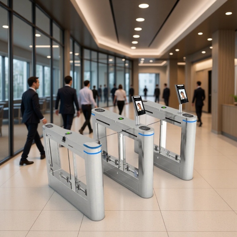 旅游景区速通摆闸 人行通道闸机 工厂学校场馆专用 思翔通小摆闸