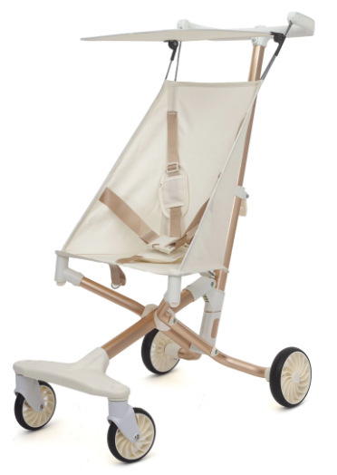 고급 알루미늄 합금 실버 + 퍼프 + 안전 벨트