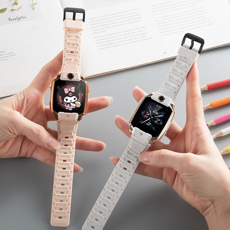 Cross-Border New Product Suitable for Little Genius Phone Watch Z10/Z11 Magnetic Strap Replacement Silicone Wrist Strap