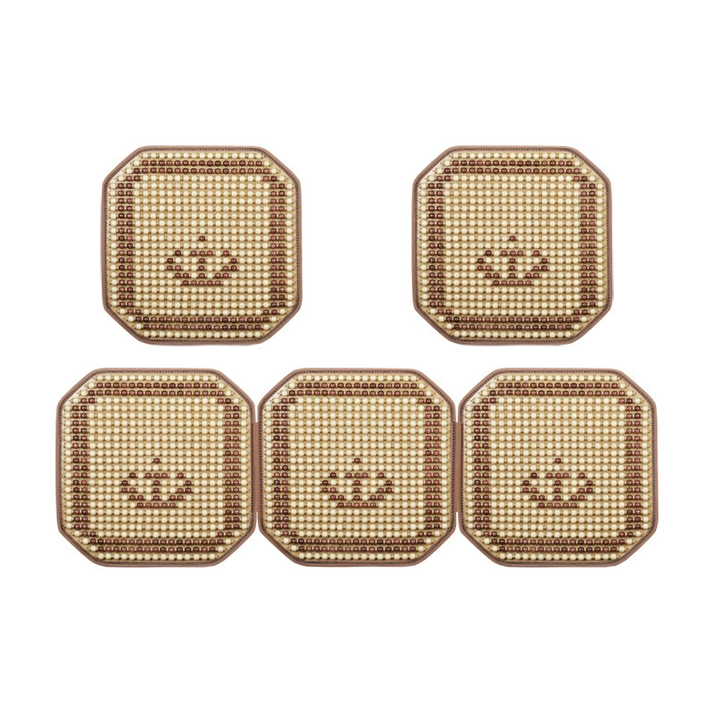 Summer cooling seat, monolithic beads, breathable pillow