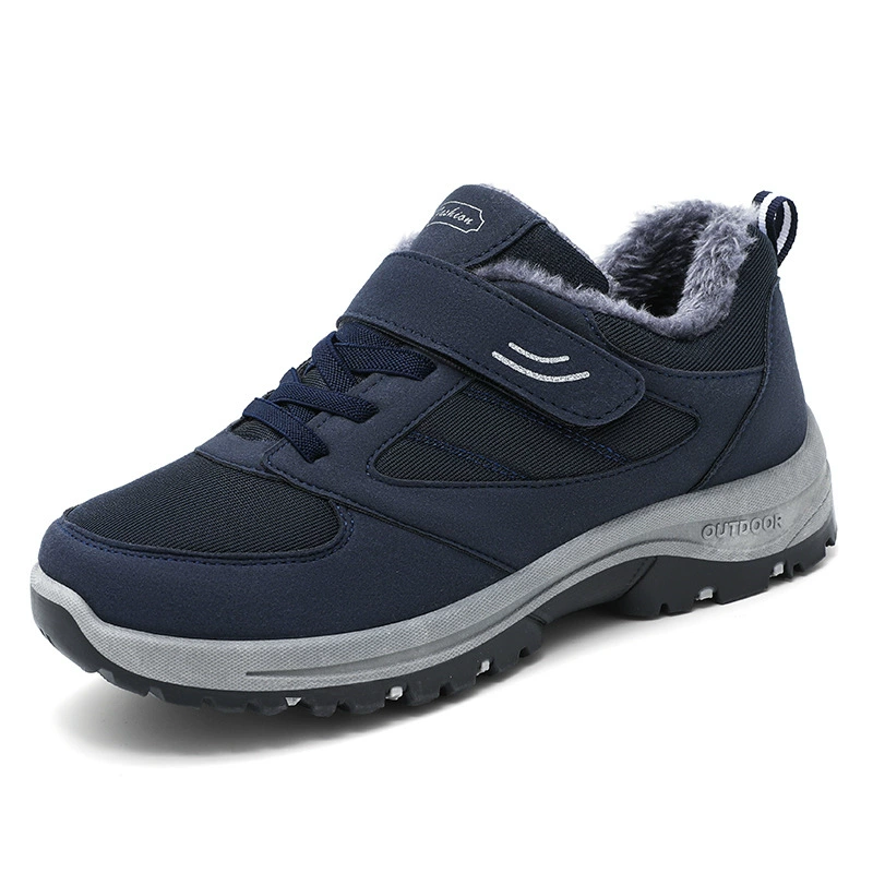 Cozy warm walking boots for leisure, comfortable fit for middle-aged wearers, direct factory sale