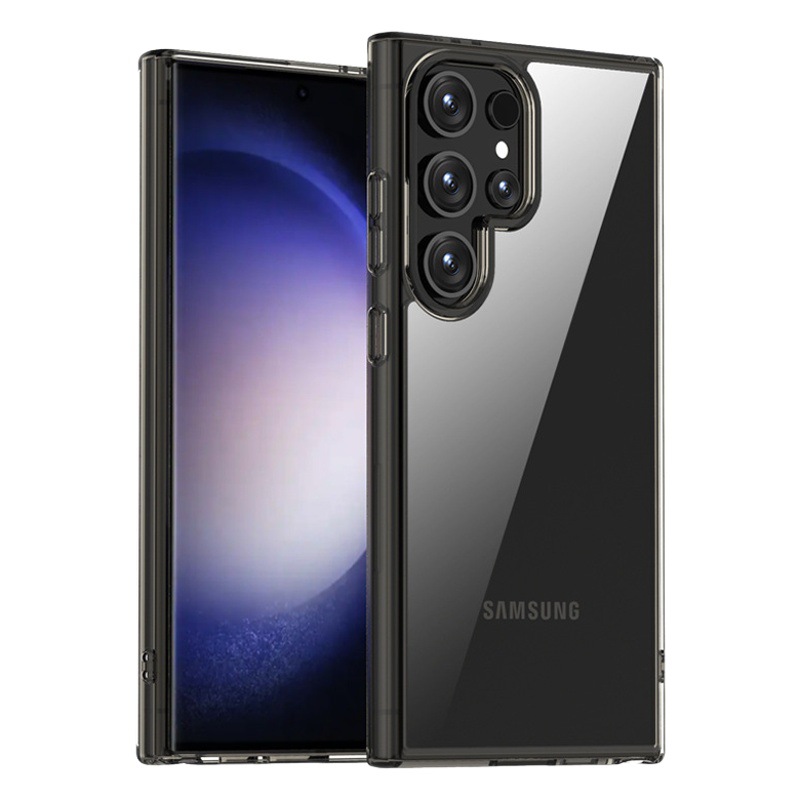 Aplicable a la carcasa del teléfono móvil Samsung S24ULTRA transparente nuevo S24pro funda protectora airbag resistente a la caída S24 Shell transfronterizo