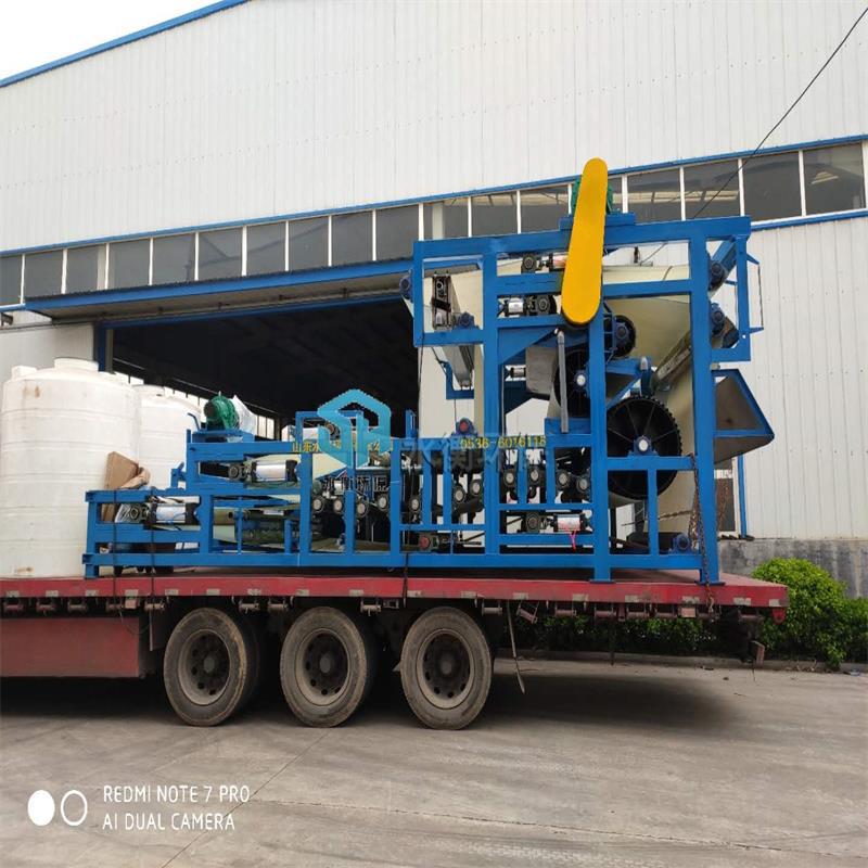 山东水衡 新型印染污水污泥脱水设备 立式压滤机