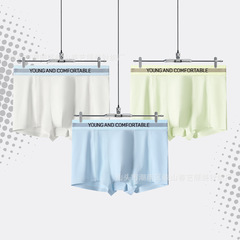 Summer New Air Conditioning Pants Men's Underwear Men Modal Cotton Straight Leg Pants Men's Four-Corner Shorts Wholesale