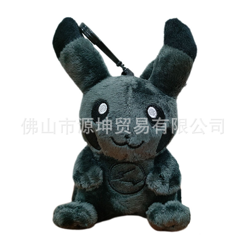 Black Pikachu Small Fire Dragon Jenny Turtle Doll Pokemon Pokemon Doll Pendant Doll in stock Factory