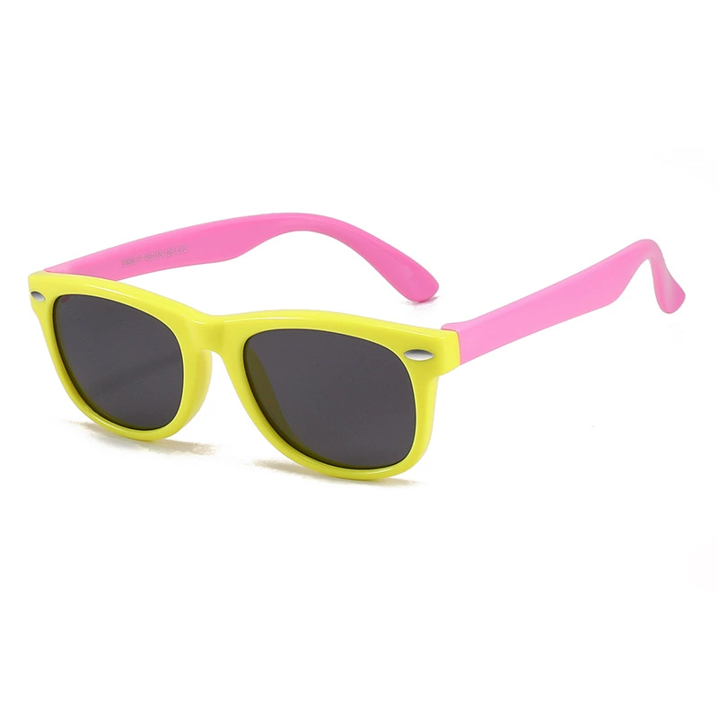 Silicone Children's Sunglasses, UV Protection, TAC Polarized Lenses, Assorted Colors (Ages 2+)