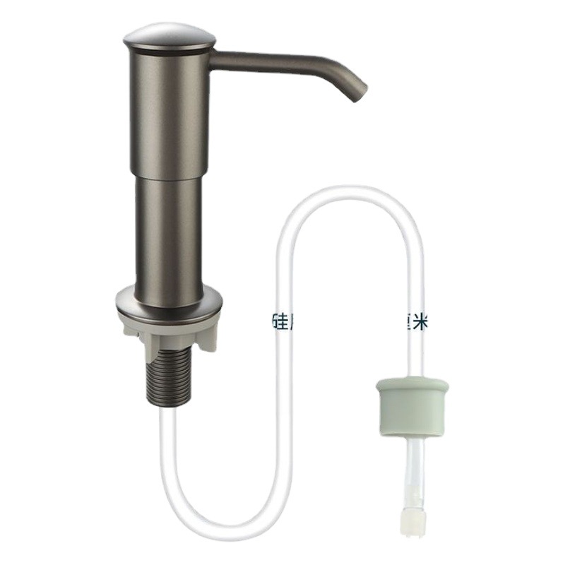 Fregadero dispensador de jabón tubo de extensión aumento alargado detergente Extractor de presión cocina lavavajillas detergente líquido prensa cabeza de la bomba