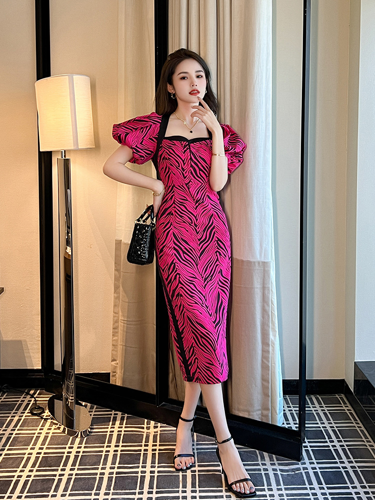 B7766 1260K VÁY ĐẦM LIỀN THÂN NỮ CHOTDNG MÙA HÈ HỌA TIẾT HOA THỜI TRANG NỮ G04 SẢN PHẨM MỚI