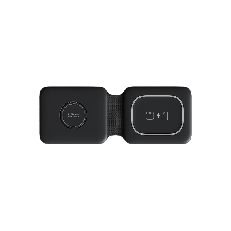 Зарядное устройство для Xiaomi, Apple, складное, совместимо с телефоном, 2-в-1, быстрая зарядка 15Вт