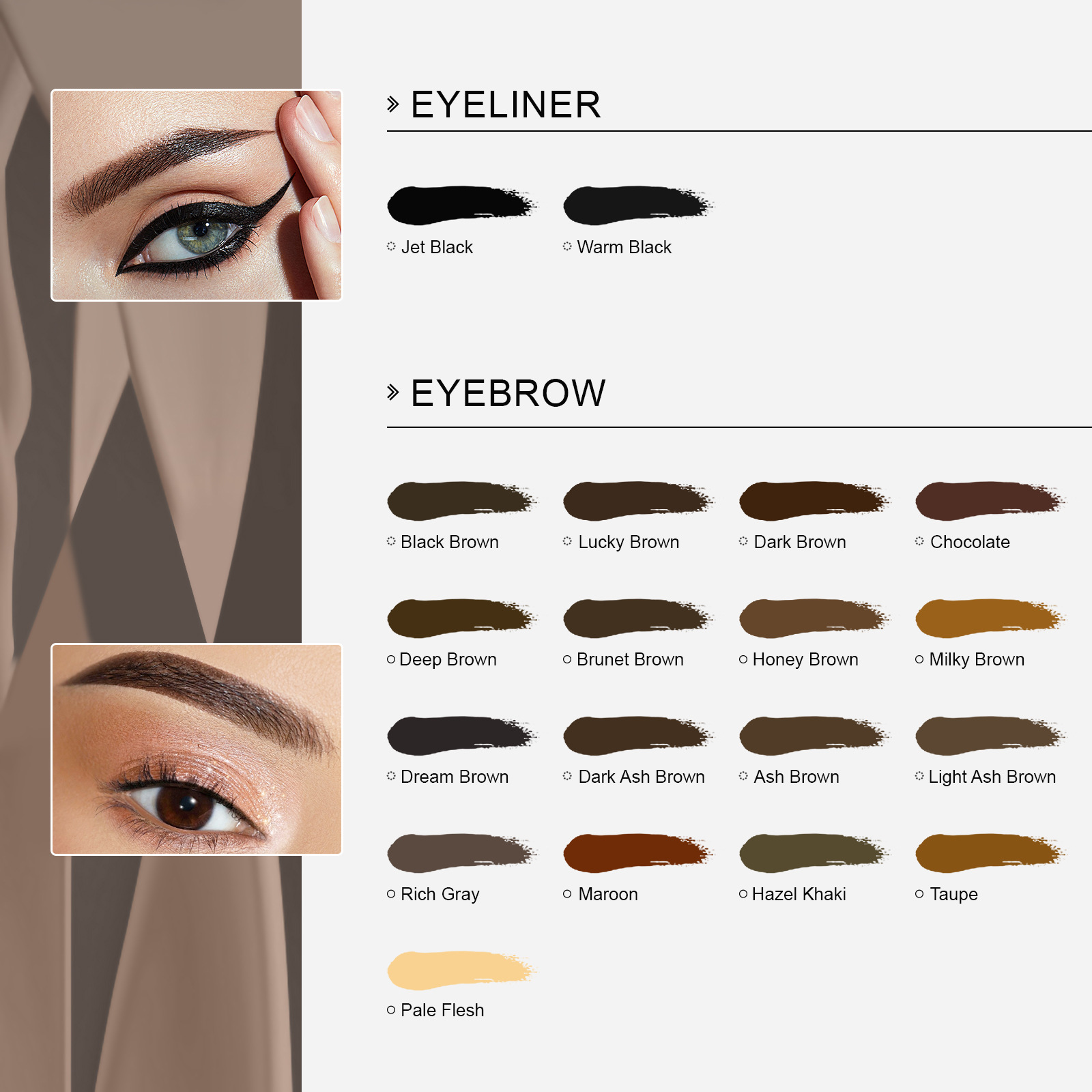 Quelle bordado 15ml bordado tinta de tinta de tinta nueva línea de ojos bordado labio ceja herramienta de bordado de tinta
