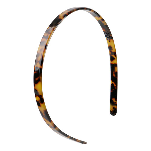 Chic Retro Tortoiseshell Acetate Hair Clip, Stylish Minimalist Daily Basic Headband for Washing Face, Non-Irritating