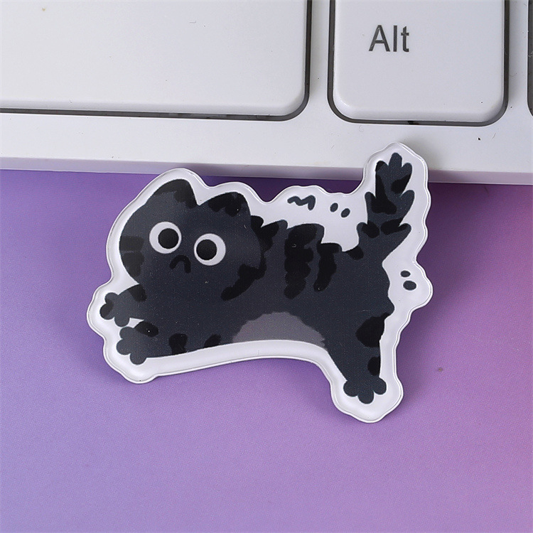 新しい外国貿易バッジ森林動物パーティーかわいいアクリルブローチ漫画パッチヘアクリップ冷蔵庫貼り部品|undefined
