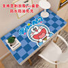 Waterproof cartoon table mat PVC for elementary school students writing, Doraemon, eyes protection