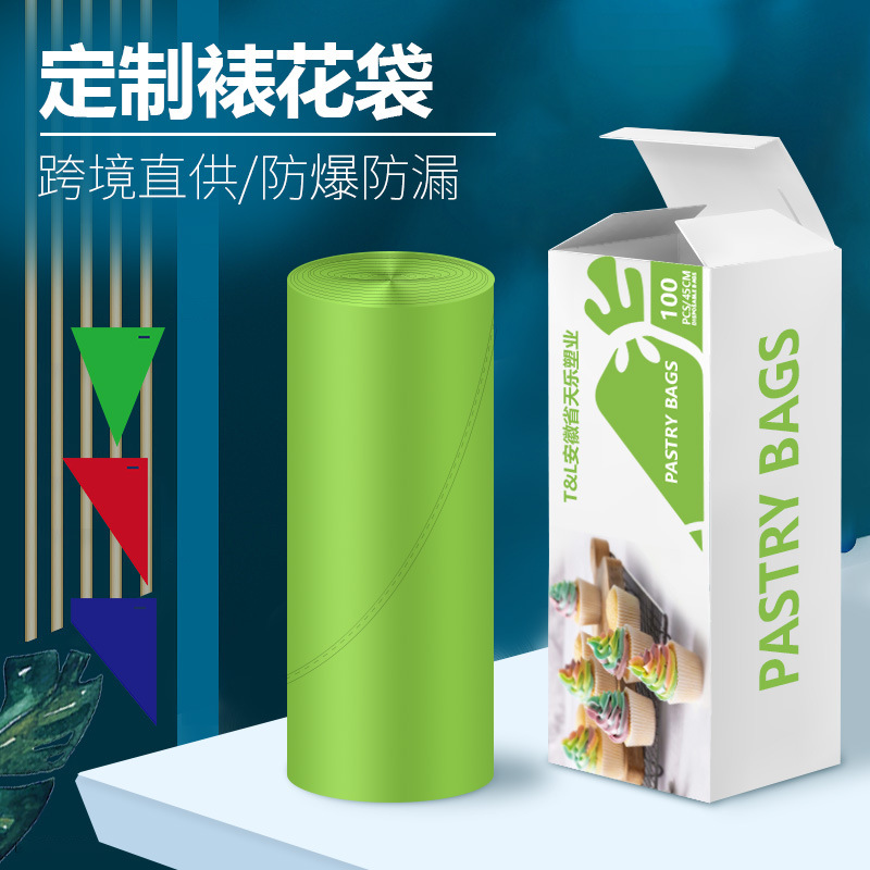 Baking and Decorating Tools Disposable Large, Medium and Small Cake Jam Chocolate Squeeze Roll Bag Wholesale