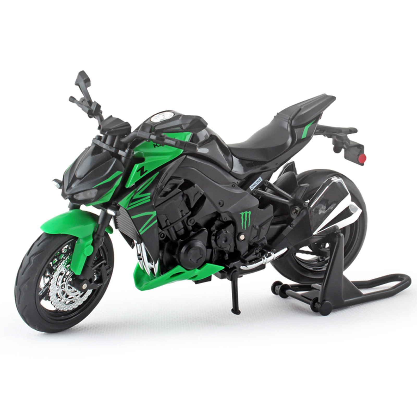 Modelo de motocicleta de aleación 1:12, motocicleta Chuanqi, simulación de amortiguador, dirección, coche de juguete para niños, caja ciega transfronteriza, dropshipping