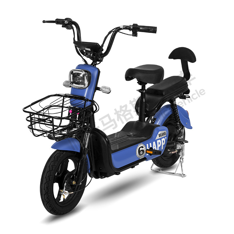 Fábrica de fuerza al por mayor transfronteriza feliz bean bicicleta eléctrica ligera adulto vehículo eléctrico de litio coche de batería