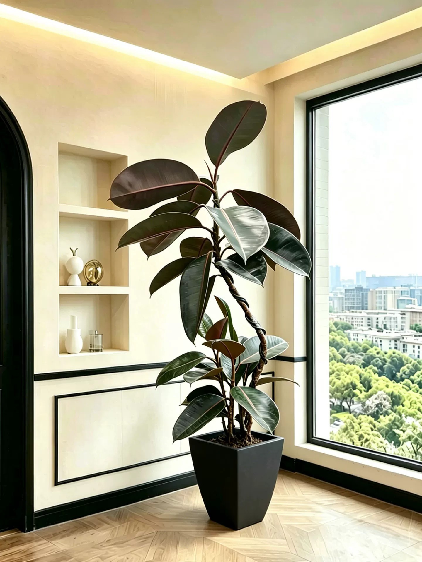 Styling black king kong 90-100cm + imitation cement star square starry sky gray basin set