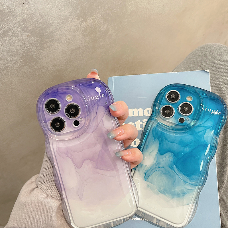 Art advanced blooming for iphone14pro max phone case Apple 13 new 12pro gradient 11 female