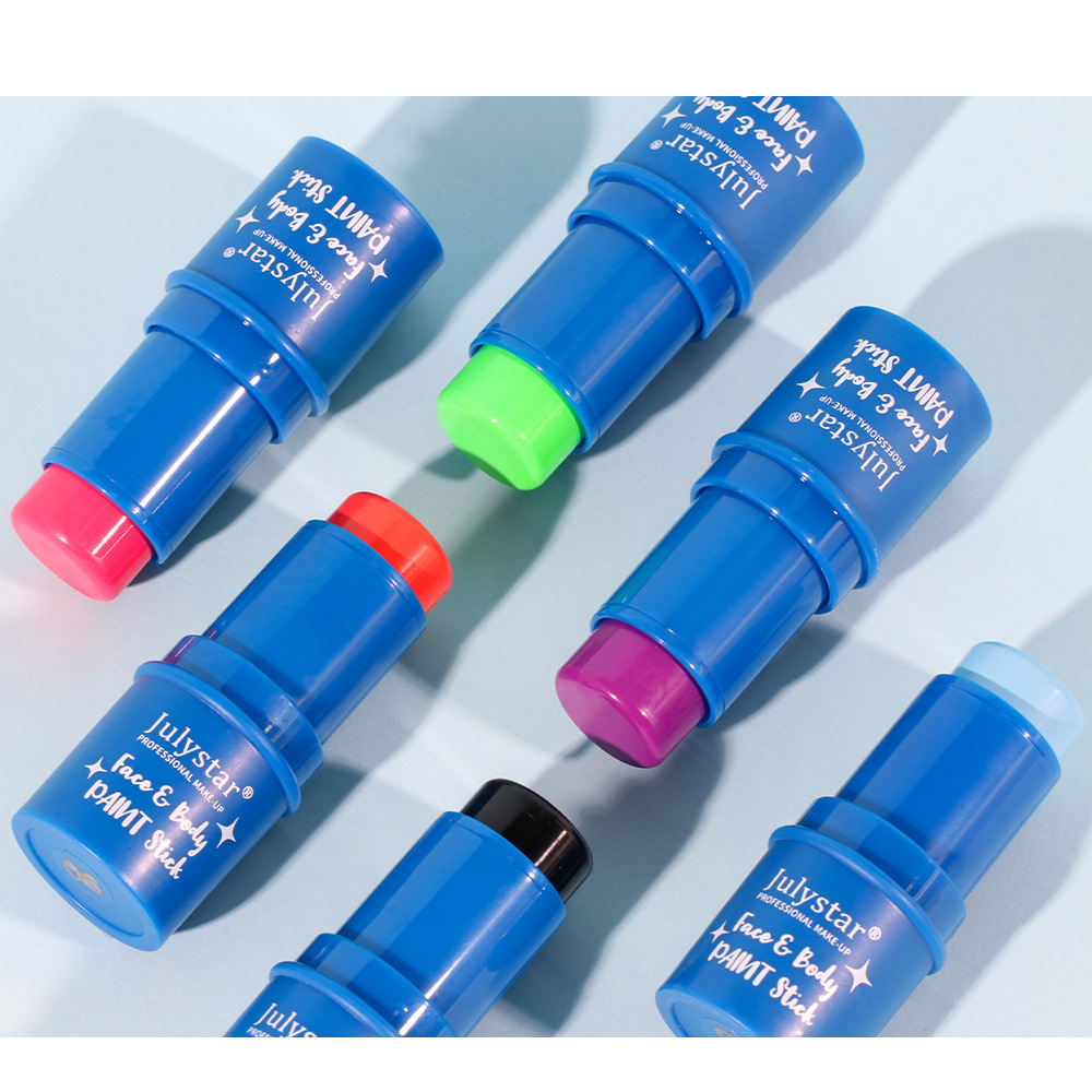 Halloween body cream, makeup, water-soluble fluorescent facial stage painting stick_viptrois.com