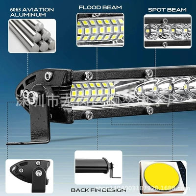 İşçi projektorları, Car LED work light thin