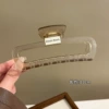 1441C transparent coffee rectangular min [about 13cm]