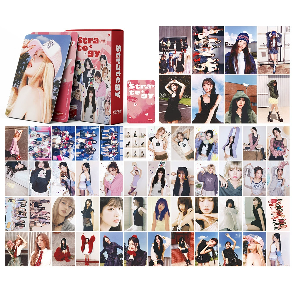 KPOP LOMO фото-карточки набор 55 шт. DIY, 5,7×8,7 см — поддержка IVE