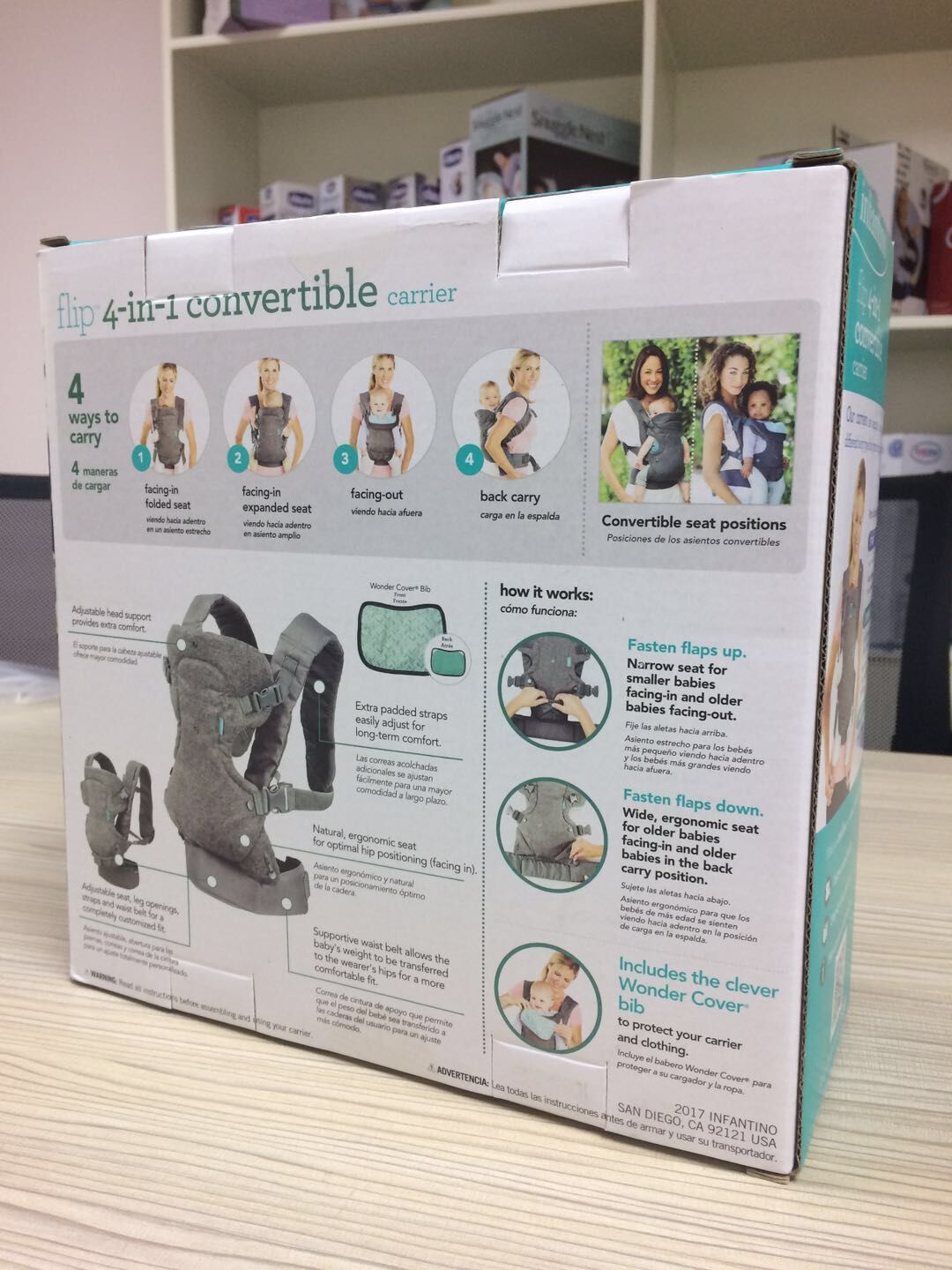 Transfronterizo en stock mochila de bebé bolsa de bebé con taburete de cintura de bebé Cuatro en Uno correa de hombro trasera taburete de cintura para niños