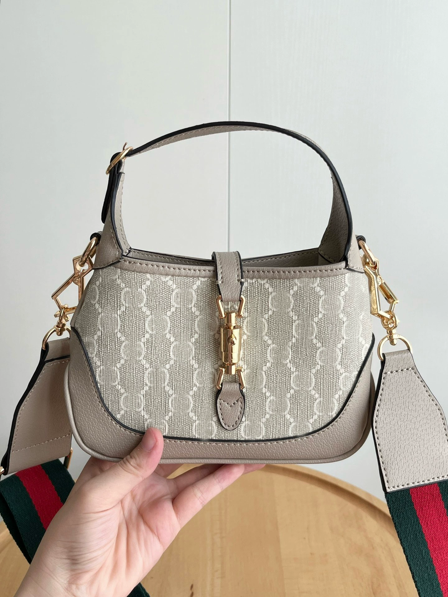 Summer denim one-shoulder bag, purse, bag strap