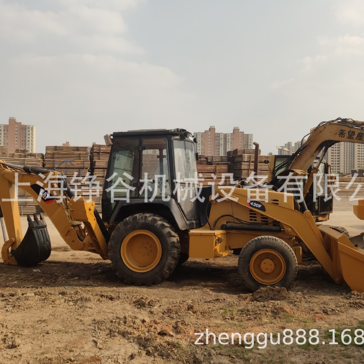 二手卡特420F 两头忙 挖掘装载机 CAT 416F 420F Back