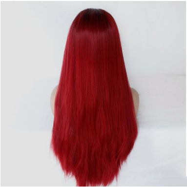 Antes del comercio exterior, peluca de encaje, cuatro trenzas, trenza de espina de pescado, seda japonesa, Braid lace wig 4 plat