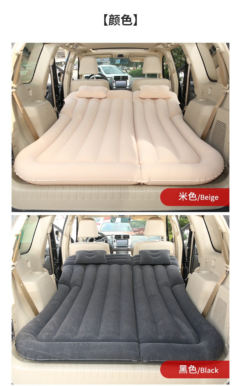 Car Inflatable Mattress, Car Backseat Travel Bed, Suv Car Bed, Foldable Air Mattress, Car Backseat Sleeping Pad