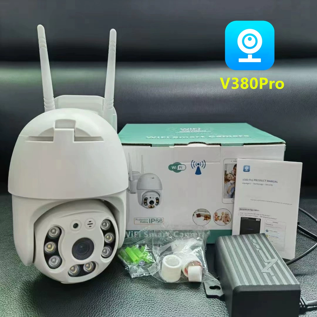 Камера V380pro домашняя высокое разрешение ночное видение блочное внешнее беспроводное WiFi удалённый мобильный телефон межкомнатный монитор IPCAM