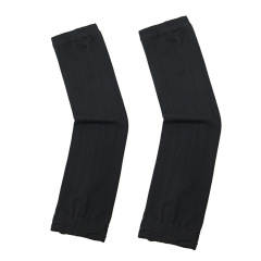 New Pure Polyester Sun Protection Arm Sleeves for Men and Women, Unfinished Edge, Pure Color Outdoor Travel Sun Shield Arm Guards MSL37