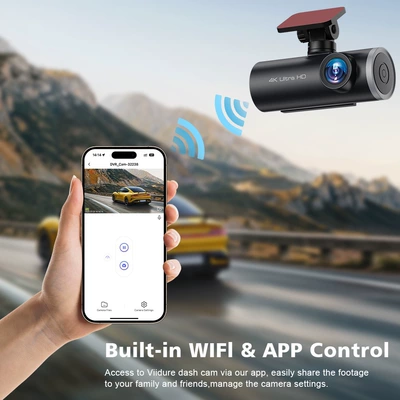 4K Driving Recorder with Front: Driving recorder