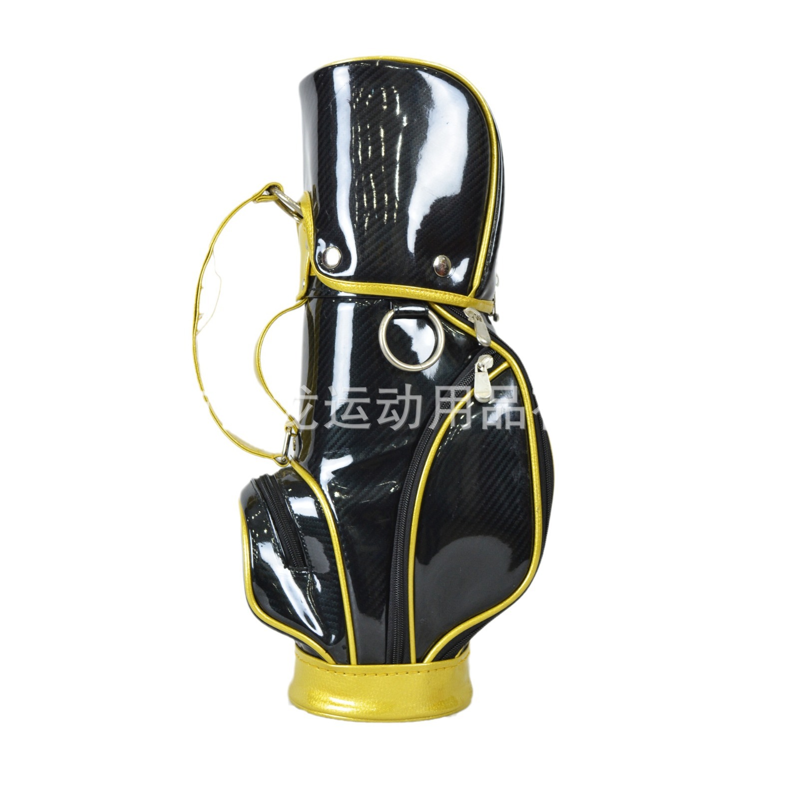 Amazon Venta caliente Cristal de cuero sintético compuesto bolsa de regalo de golf bolsa de vino de golf Venta caliente transfronteriza