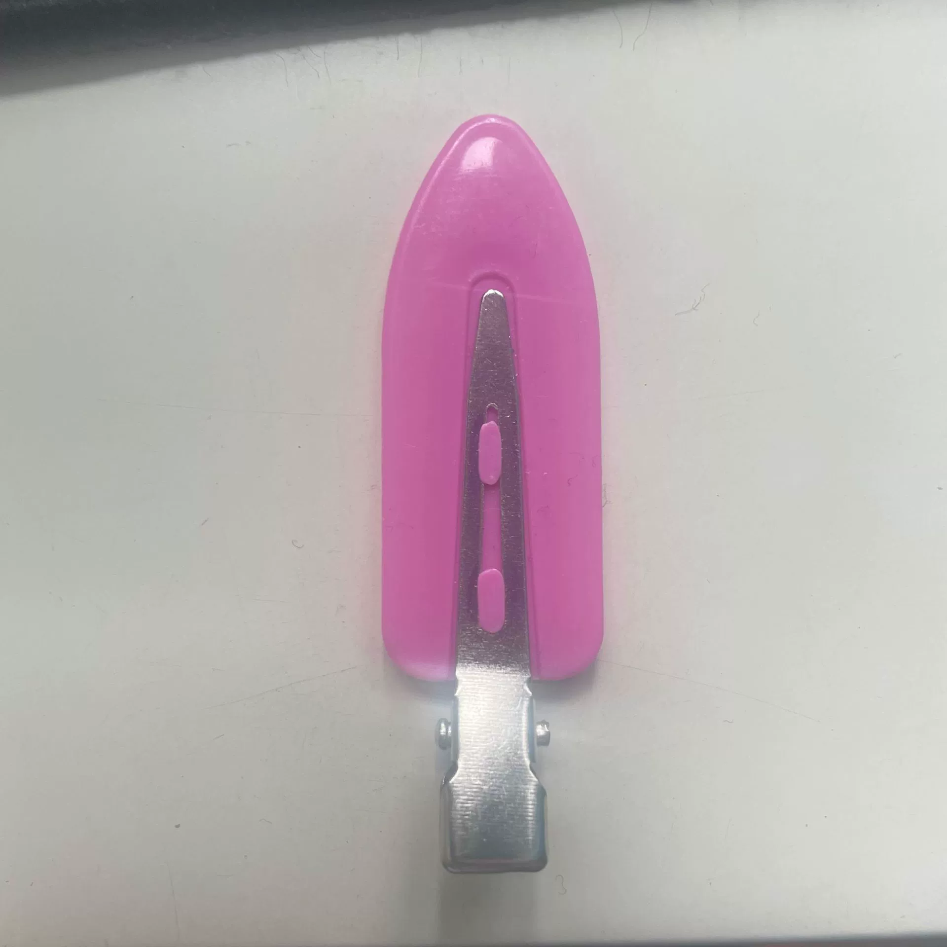 Заколка Hairgrip бесследная, пластик и железо, 59 × 18 мм, многоцветная