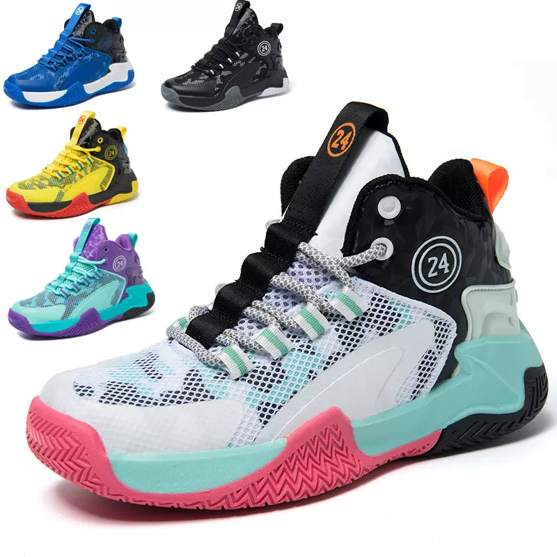 2025新款春季男童运动休闲儿童鞋潮流时尚篮球鞋中大童学生球鞋