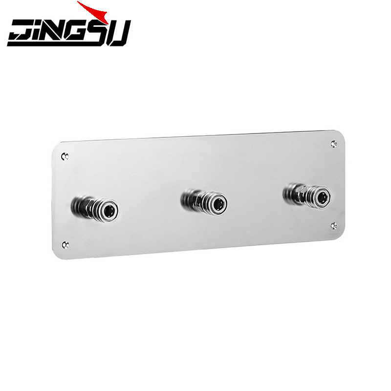 泡沫壶支架压力清洗机喷嘴头存储架壁挂式不锈钢1/4 快速连接器